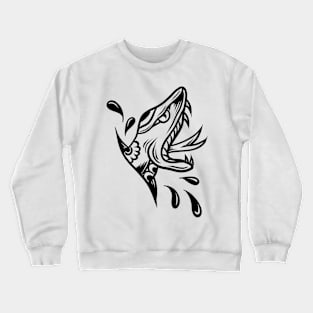 Snake head Crewneck Sweatshirt